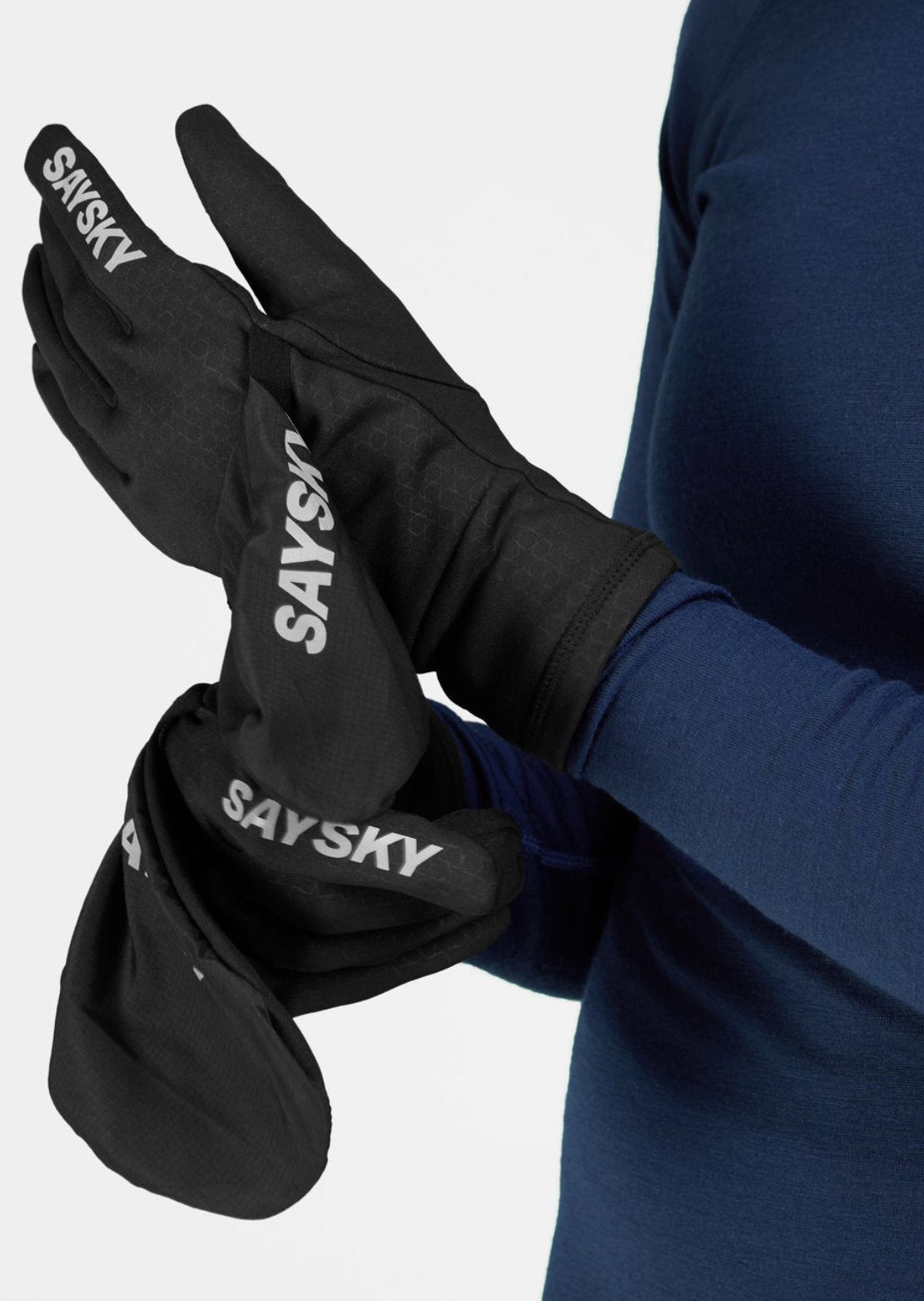 Saysky Unisex Pace Gloves Black
