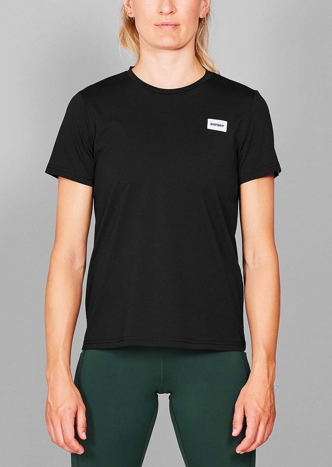 Saysky Women's Clean Motion T-Shirt Black