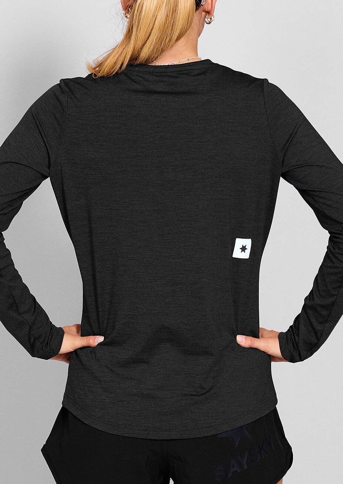 Saysky Women's Clean Pace Long Sleeve Black