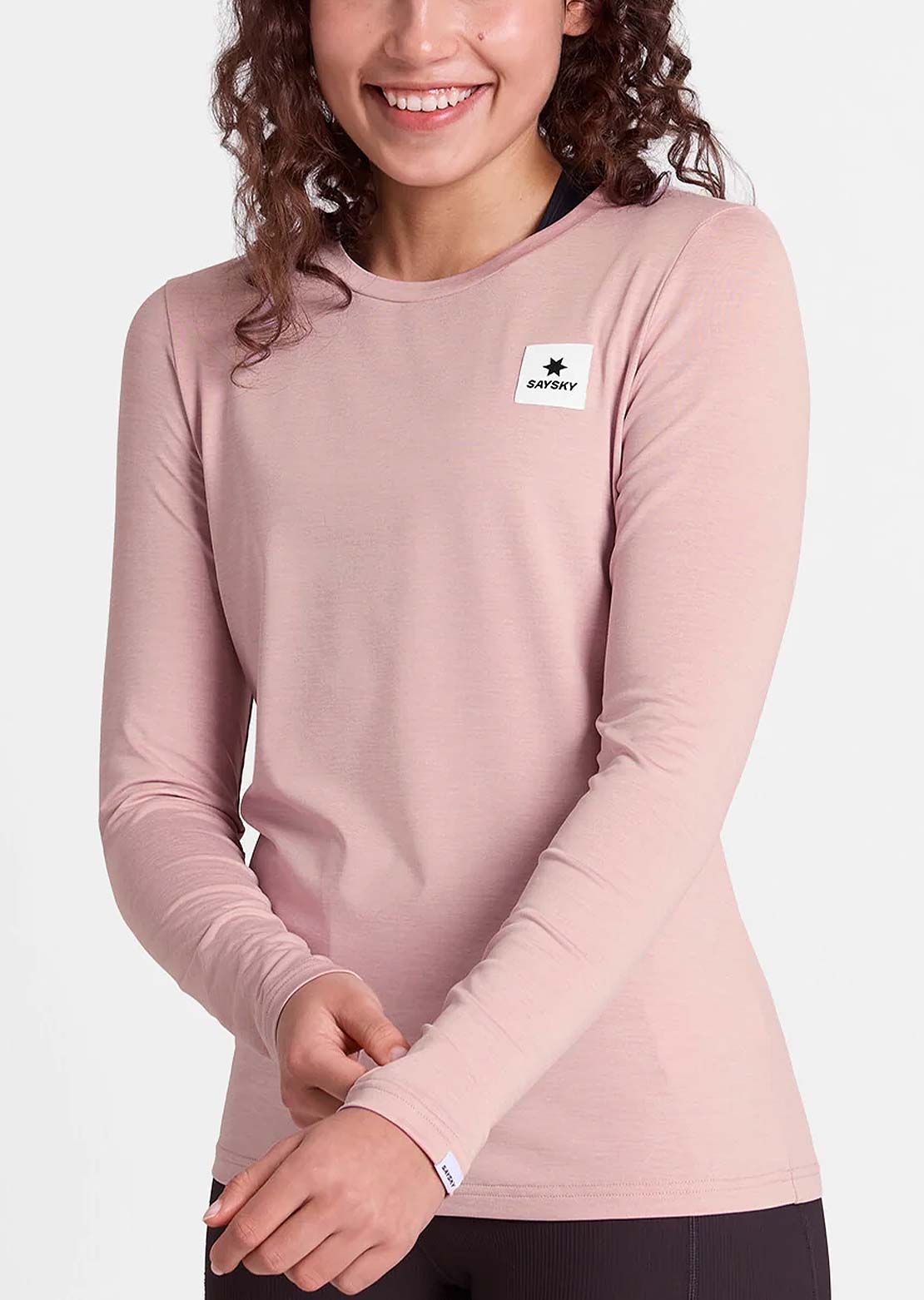 Saysky Women's Clean Pace Long Sleeve Pink