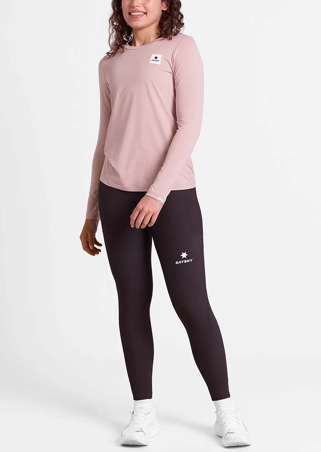 Saysky Women's Clean Pace Long Sleeve Pink