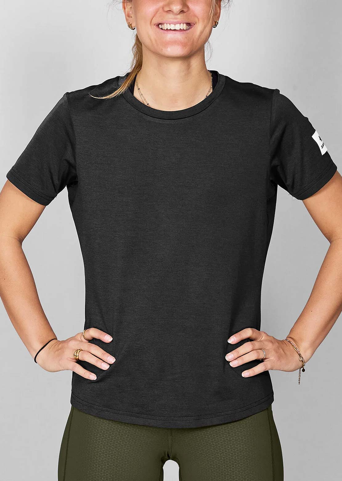 Saysky Women's Clean Pace T-Shirt Black