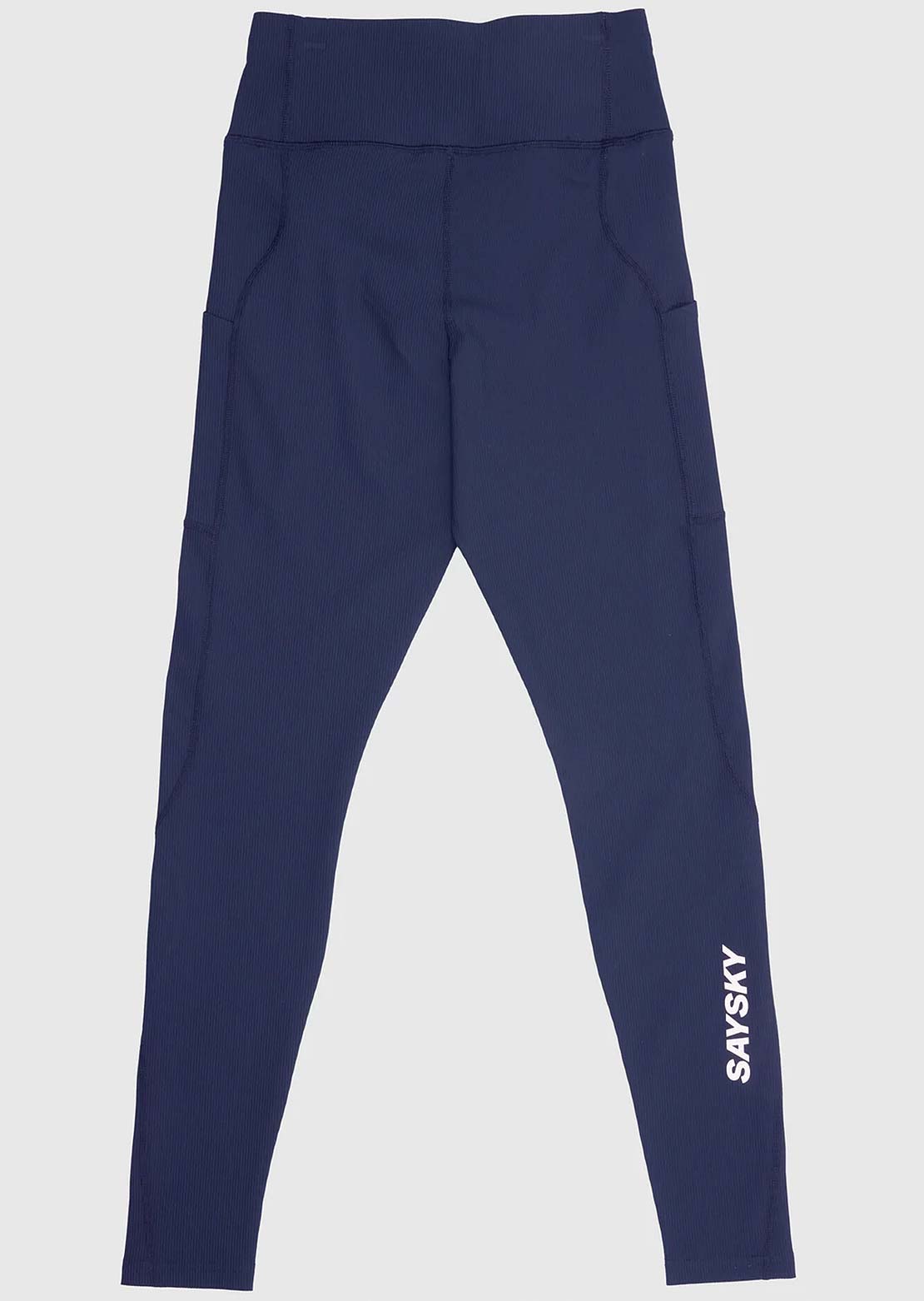Saysky Women's Combat+ Rib Long Tights Blue