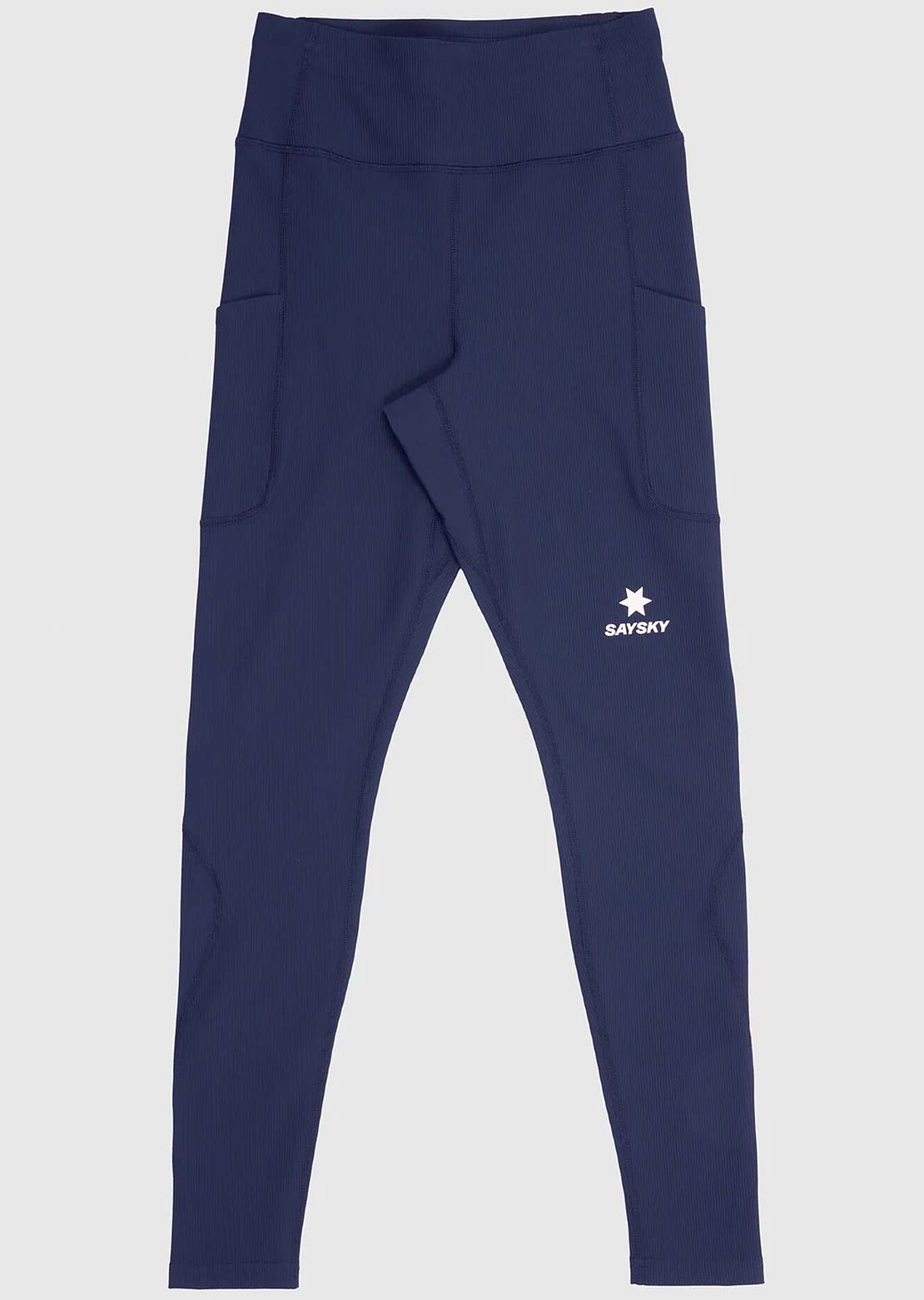 Saysky Women's Combat+ Rib Long Tights Blue