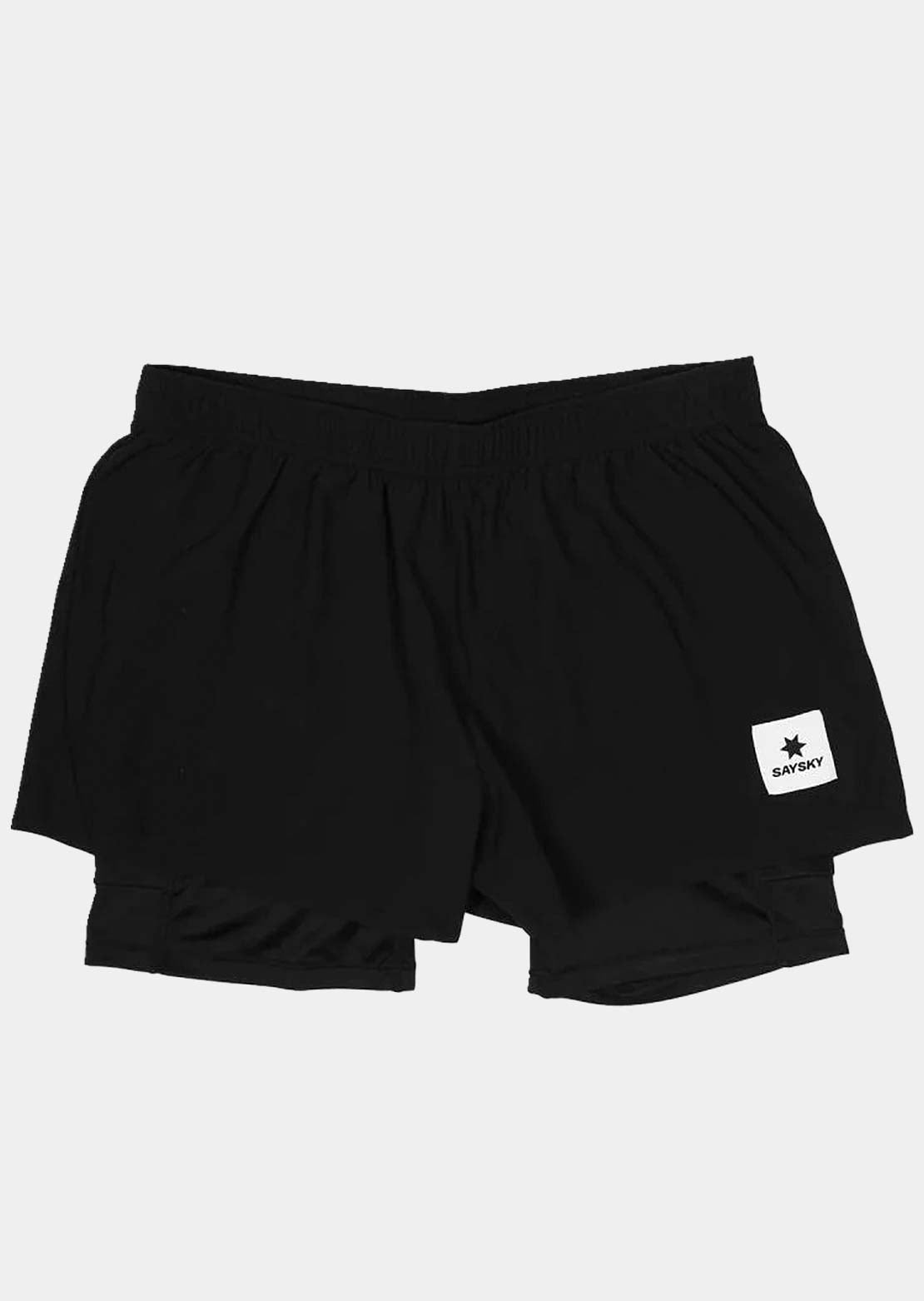 Saysky Women's Pace 2 in 1 3" Shorts Black