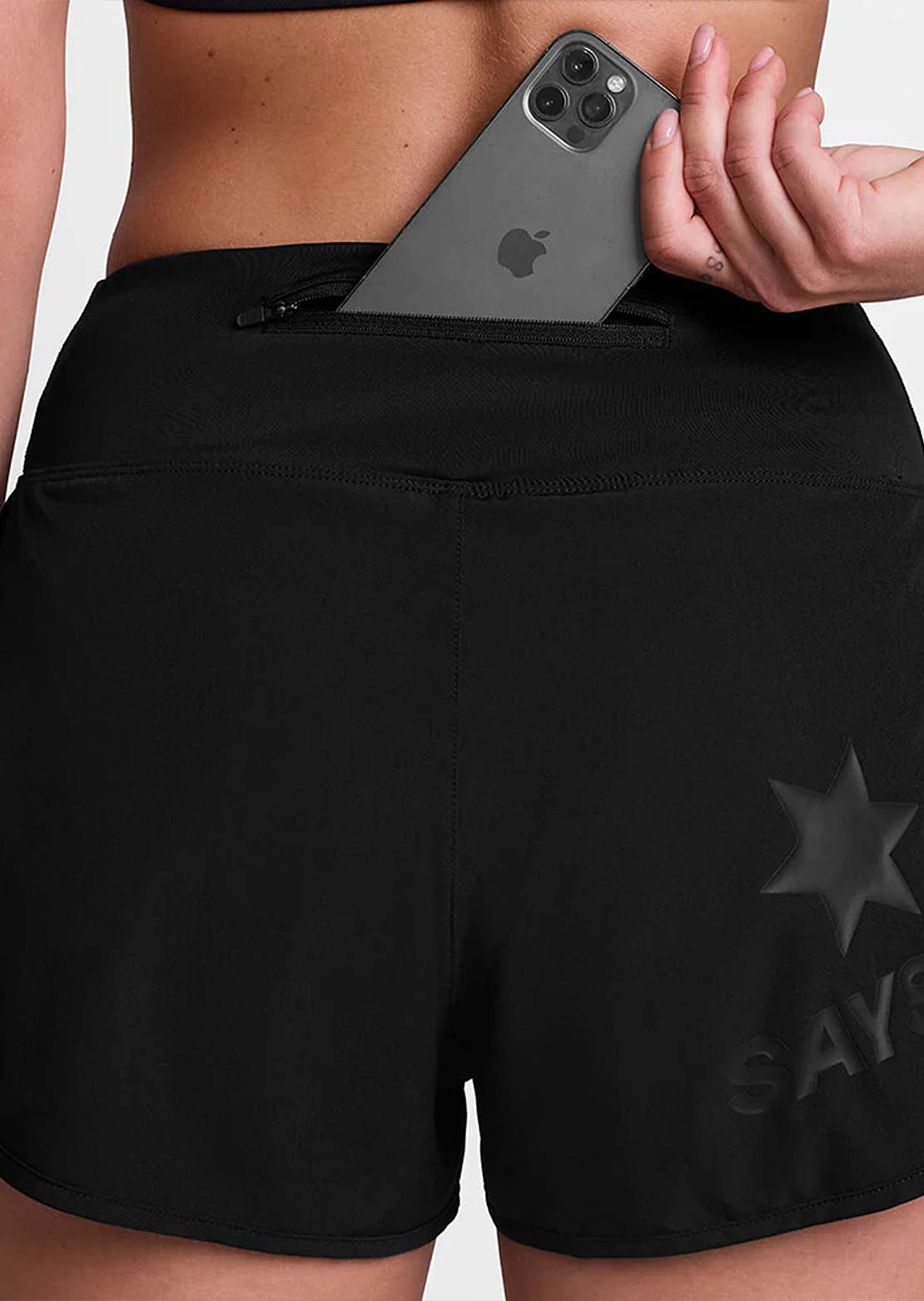 Saysky Women's Pace 3" Shorts Black