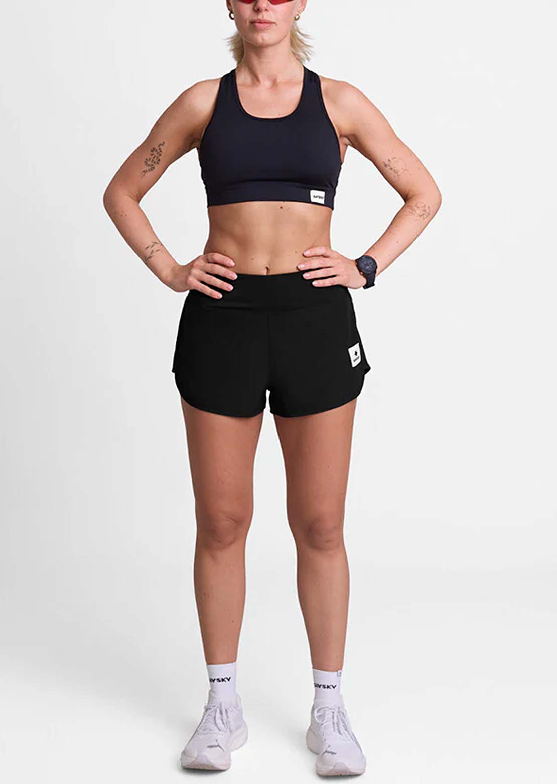 Saysky Women's Pace 3" Shorts Black