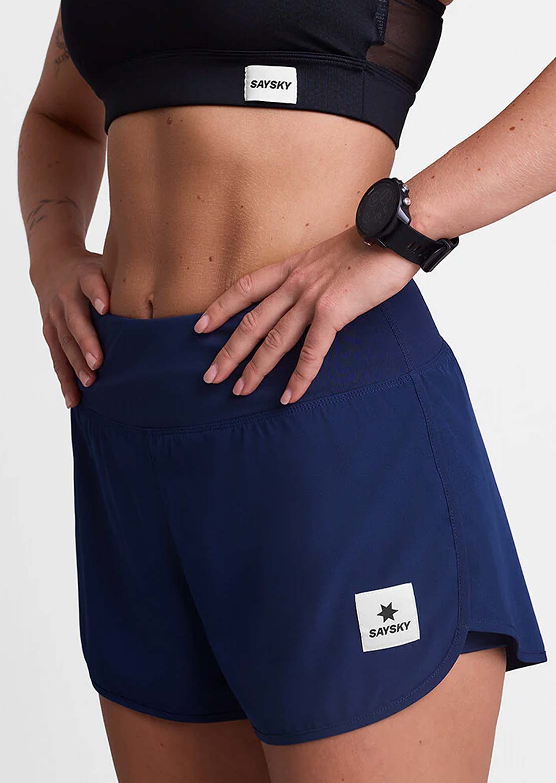 Saysky Women's Pace 3" Shorts Navy