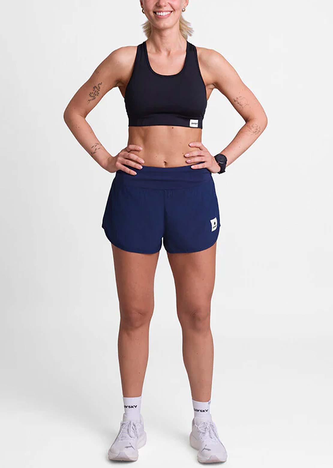 Saysky Women's Pace 3" Shorts Navy