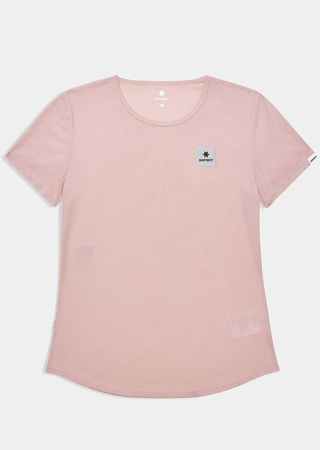 Saysky Women's Reactive Flow T-Shirt Pink Logo