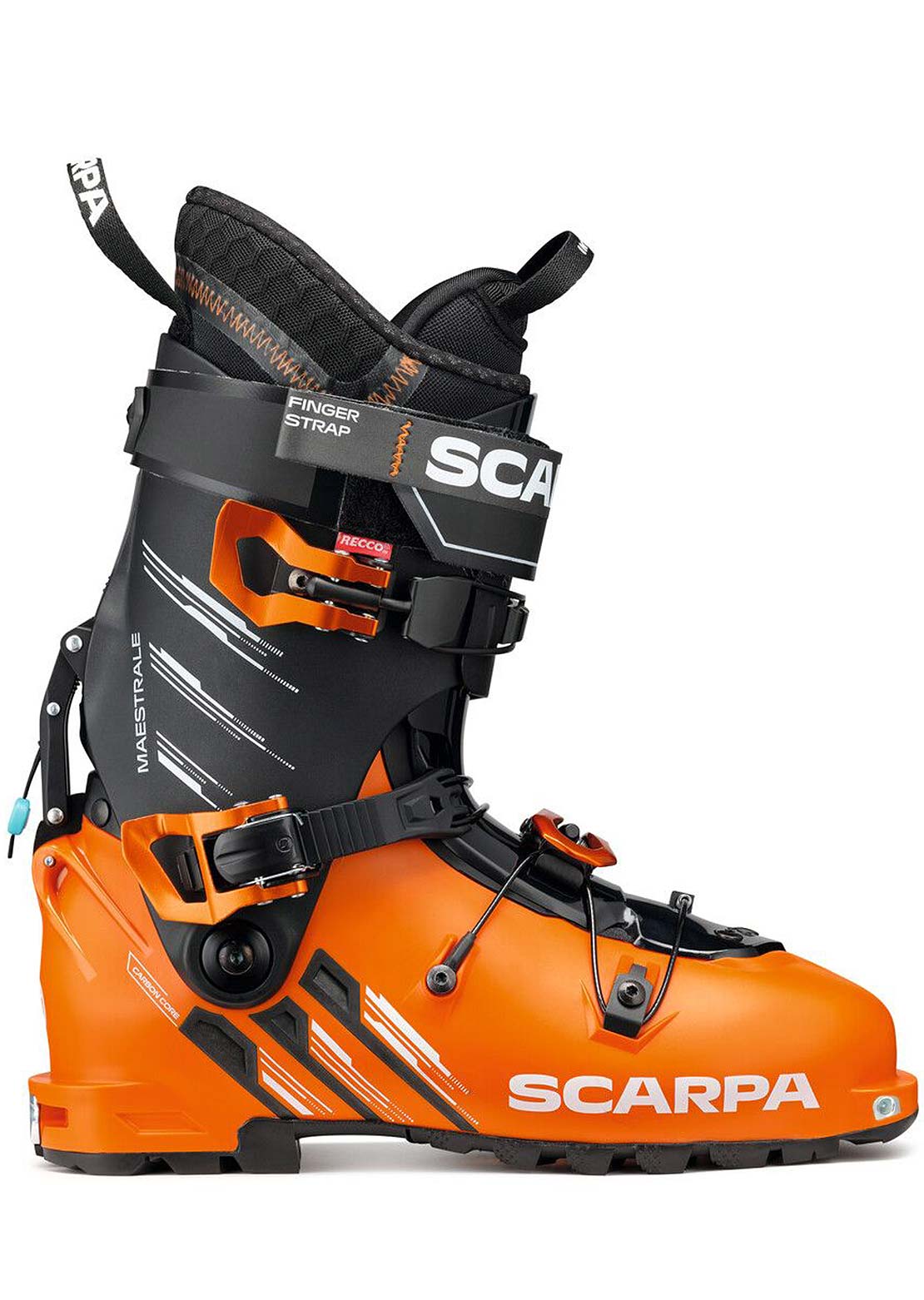 Scarpa Men&#39;s Maestrale Ski Touring Boots Orange/Black