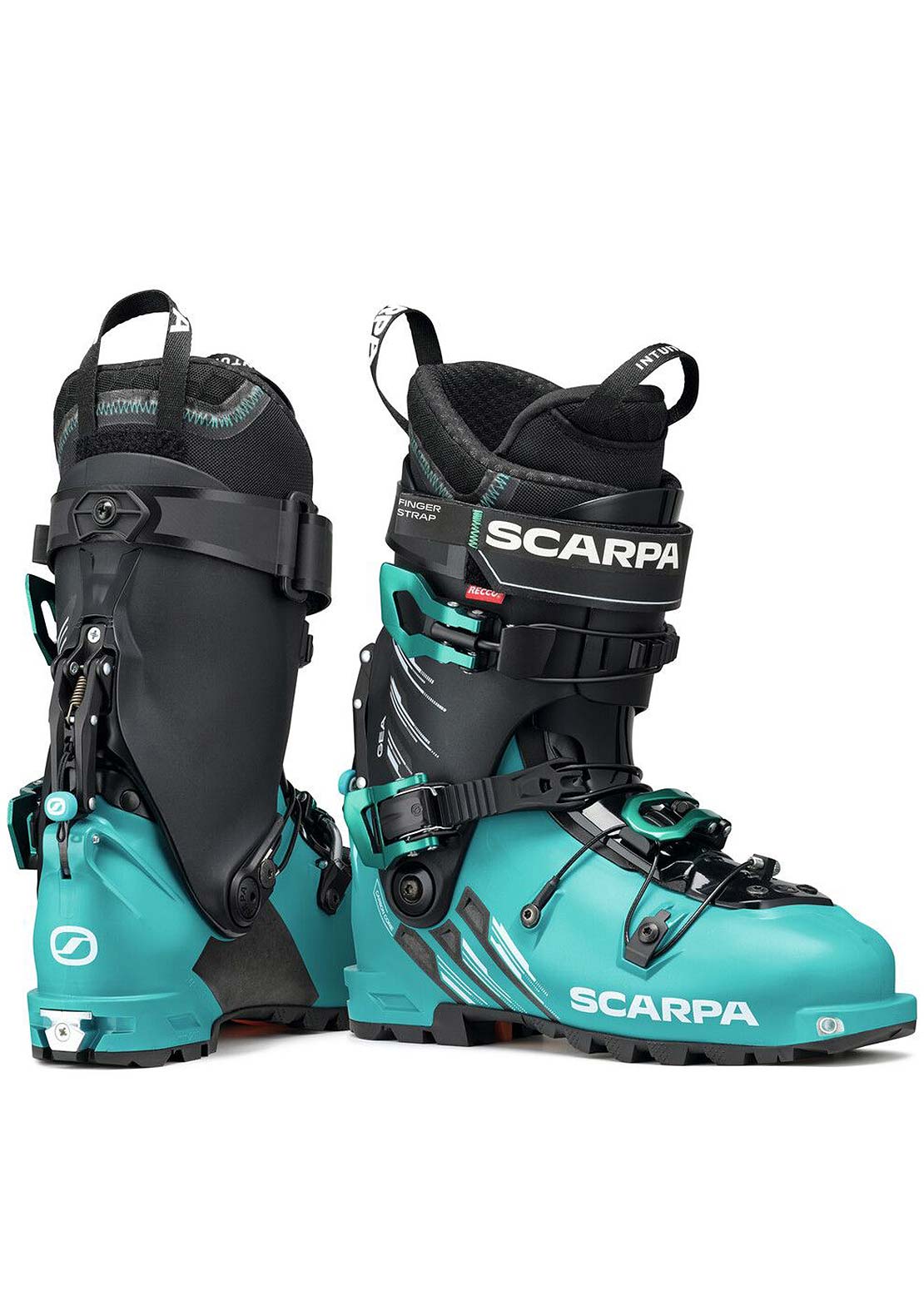 Scarpa Women&#39;s Gea Ski Touring Boots Emerald/Black