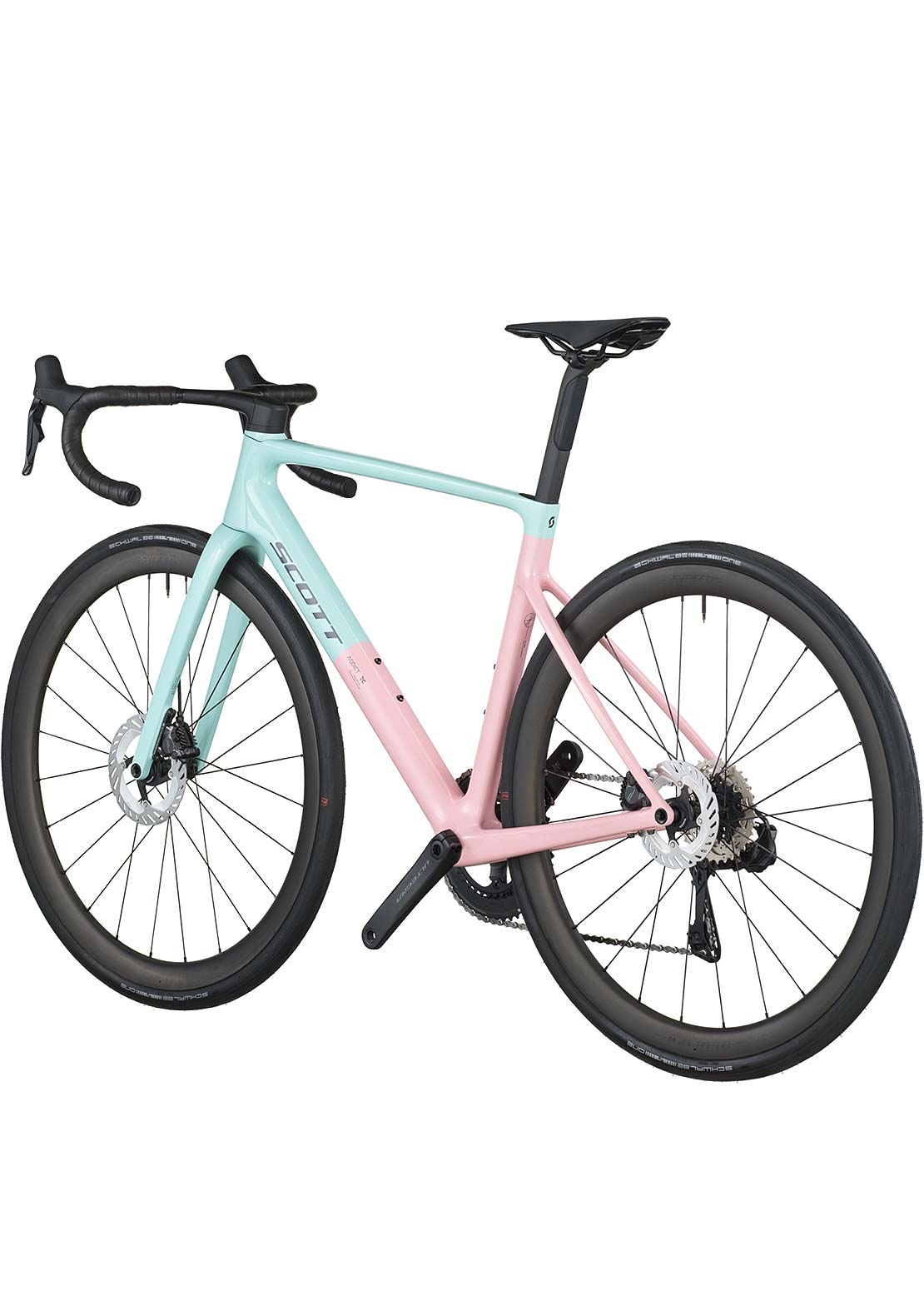 SCOTT Men's Addict Gravel 10 Bike Gelato Blue/Gelato Pink
