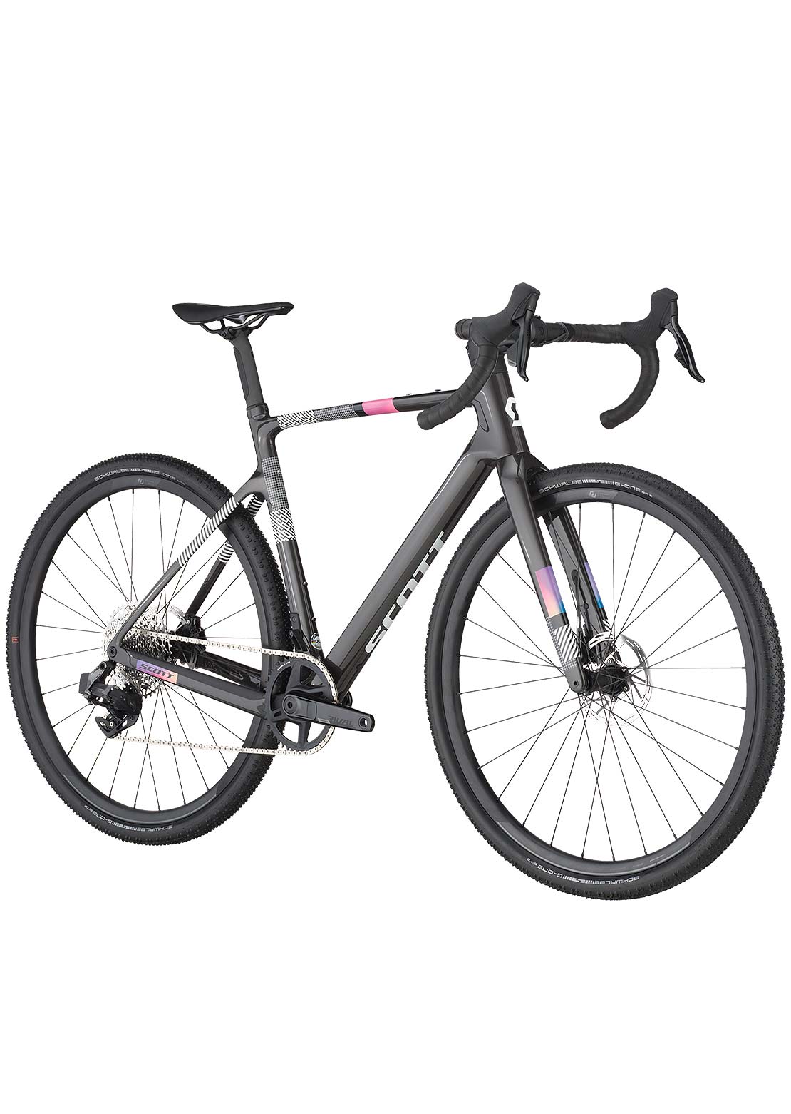 SCOTT Men's Addict Gravel 30 Bike Carbon Black