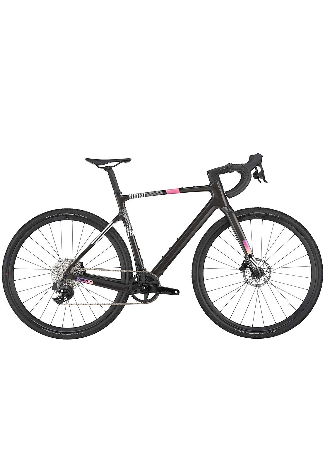 SCOTT Men's Addict Gravel 30 Bike Carbon Black