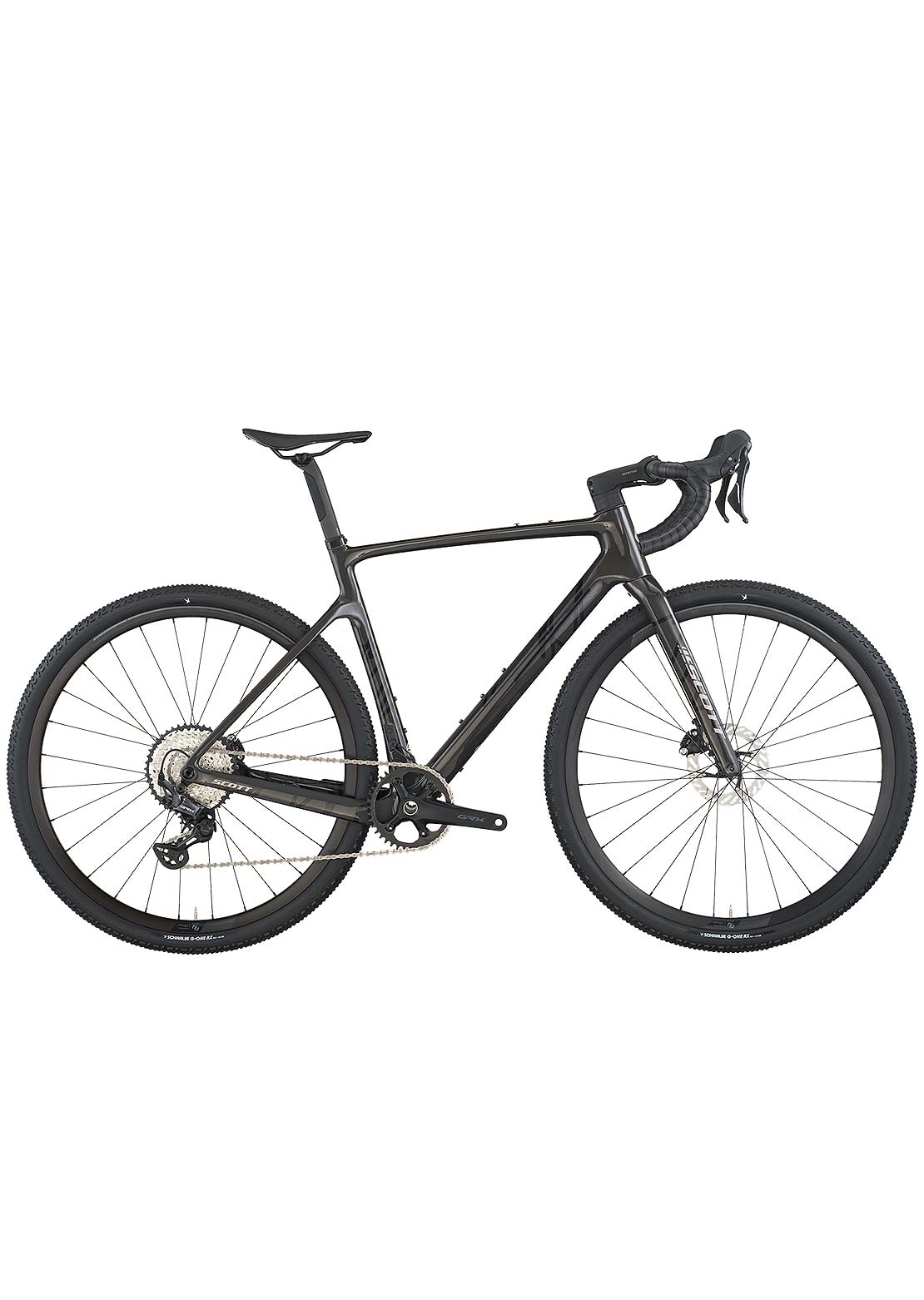 SCOTT Men's Addict Gravel 30 Bike Carbon Black
