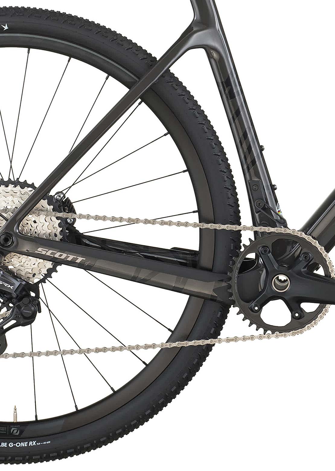 SCOTT Men's Addict Gravel 30 Bike Carbon Black