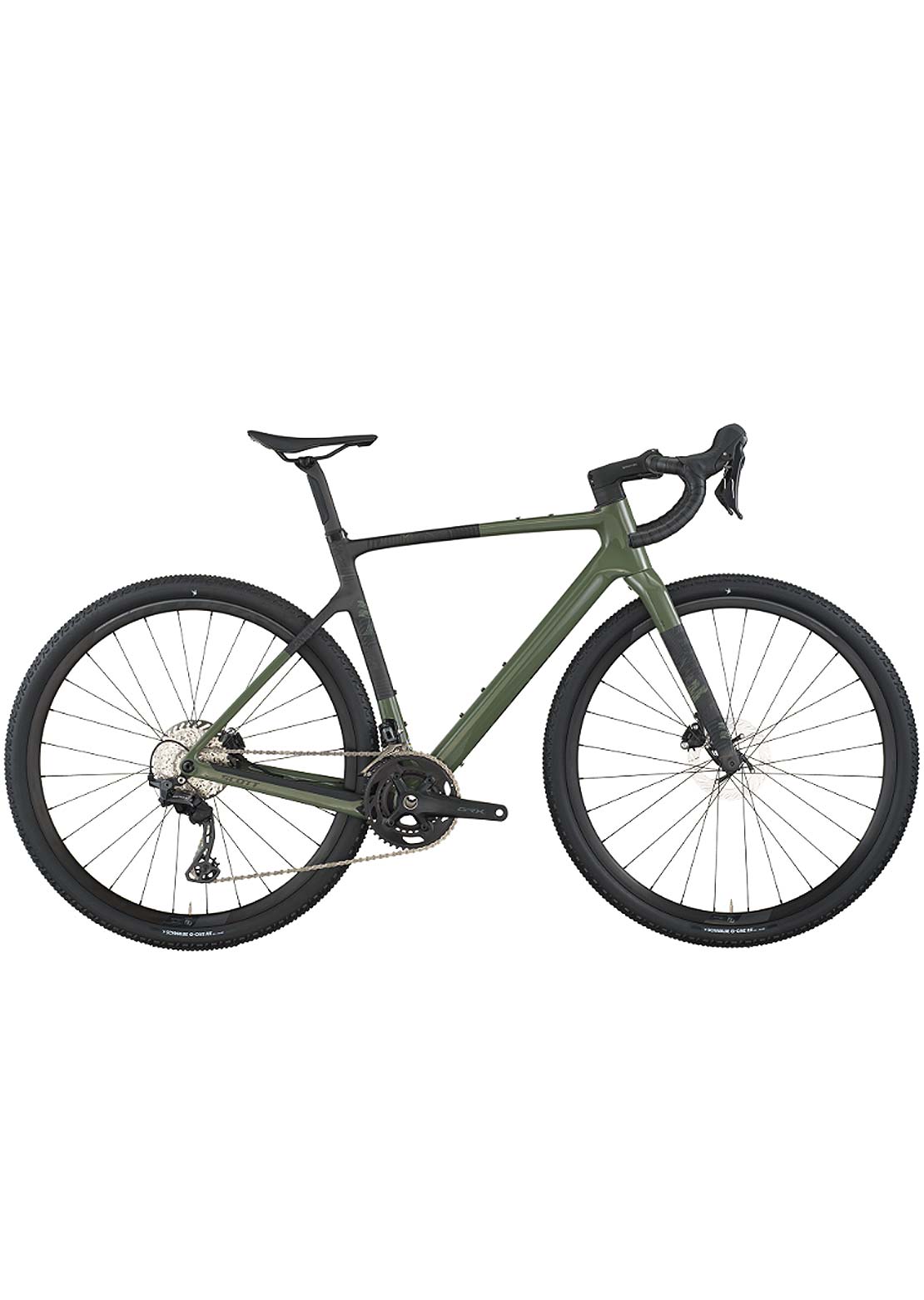 SCOTT Men's Addict Gravel 40 Bike Wenge Green