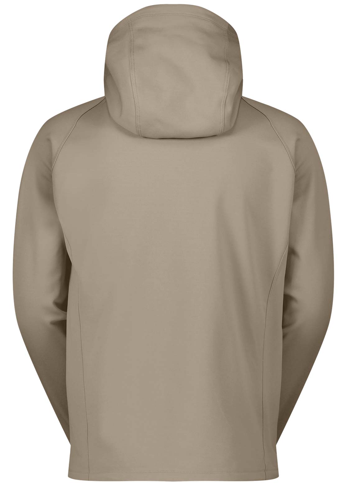 SCOTT Men's Defined Warm Zip Hood Portobello Beige