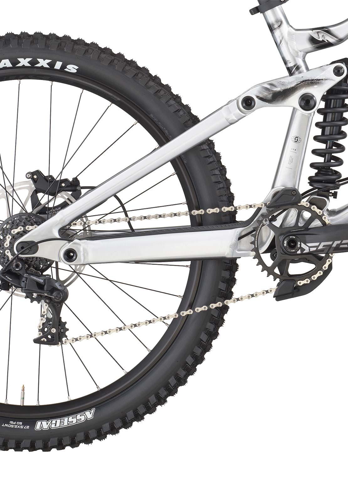 SCOTT Men's Gambler 20 Mountain Bike Alloy Silver