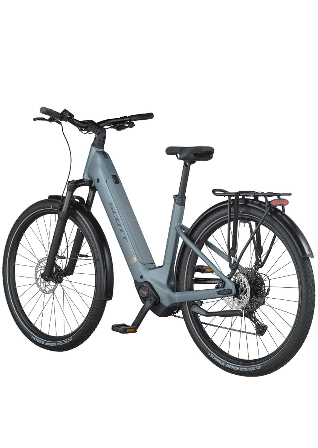 SCOTT Men's Sub Sport 20 Wave Bike Hematite Blue
