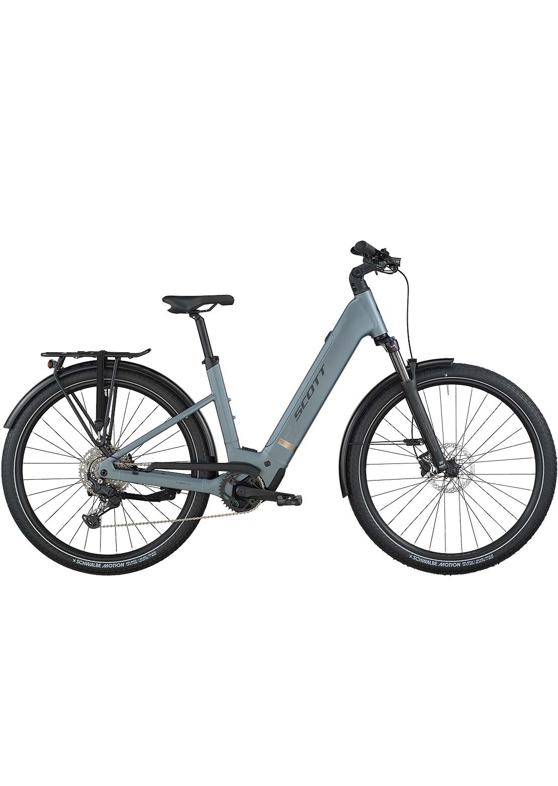 SCOTT Men's Sub Sport 20 Wave Bike Hematite Blue