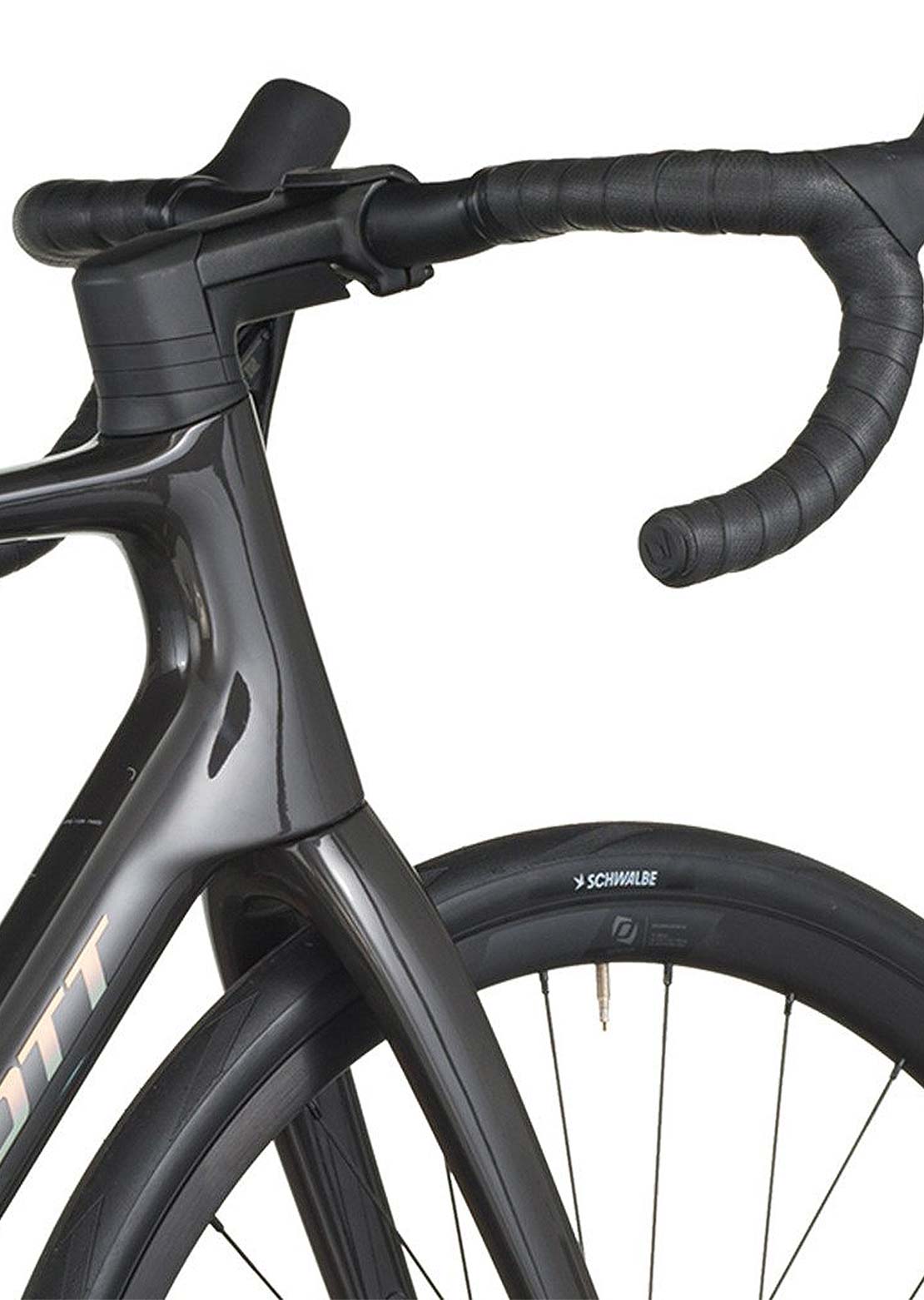 SCOTT Unisex Addict 40 Bike Carbon Black