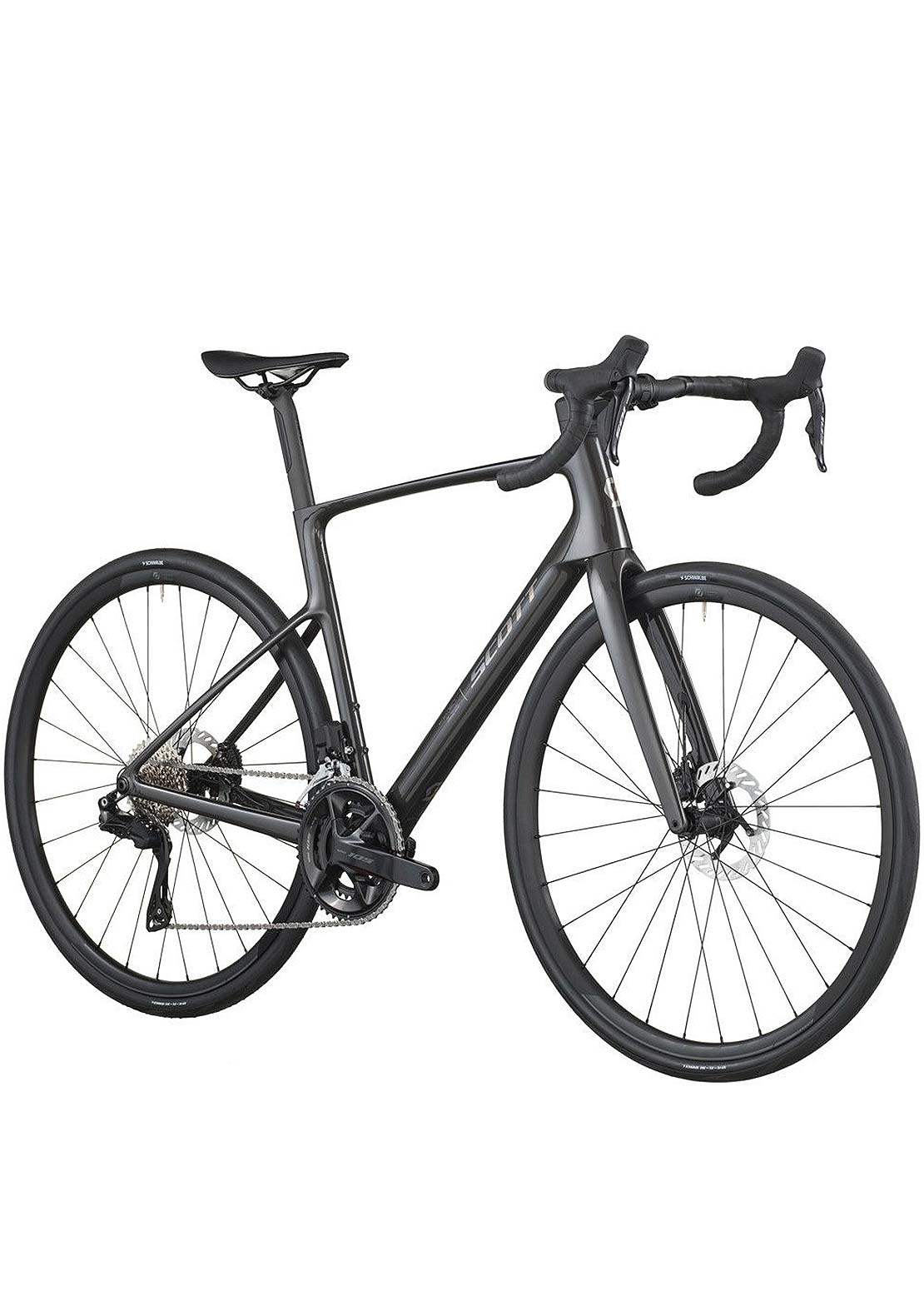 SCOTT Unisex Addict 40 Bike Carbon Black