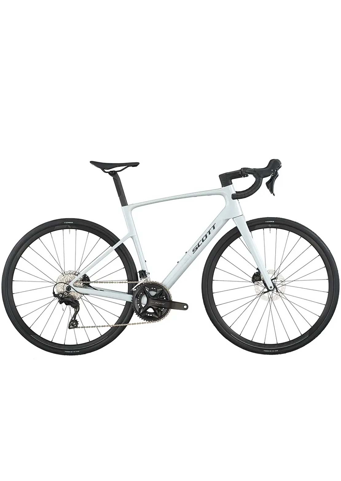 SCOTT Unisex Addict 50 Bike Cumulus White