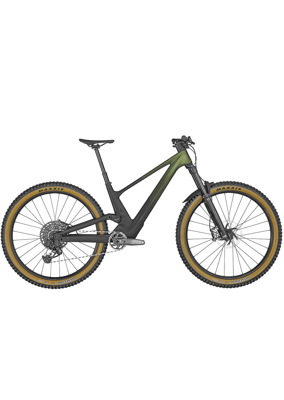 SCOTT Unisex Genius 910 Mountain Bike Black Green