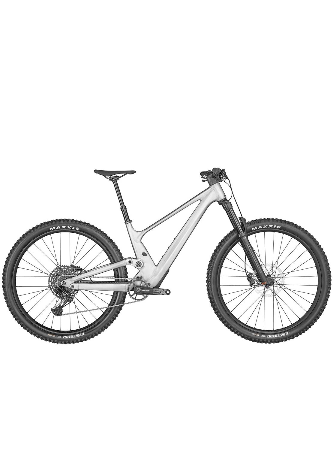 SCOTT Unisex Genius 930 Mountain Bike Alloy White