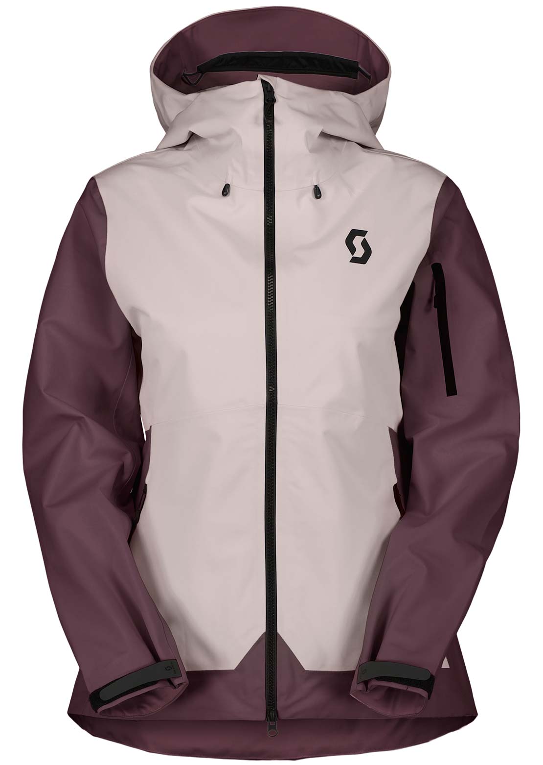 SCOTT Women's Explorair 3L Jacket Wax Pink/Cocoa Red