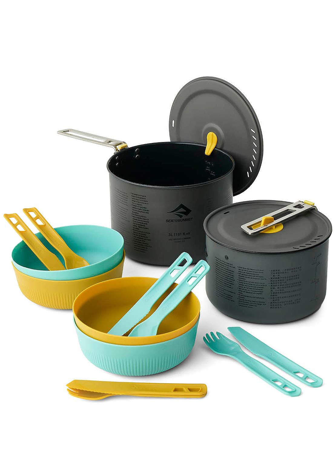 Sea To Summit Frontier UL Two Pot Cook Set - 4 Person