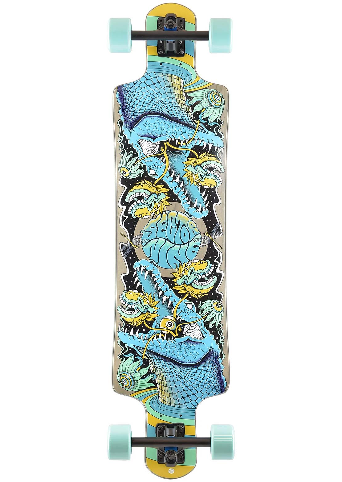 Sector 9 Fault Line Feast Complete Skateboard