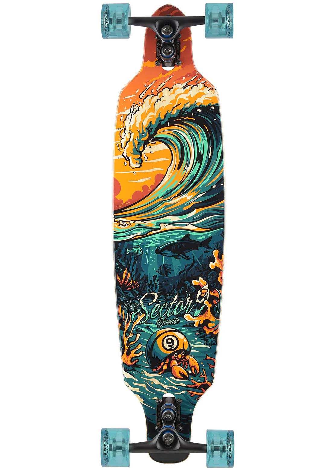 Sector 9 Flipside Fractal Complete Skateboard