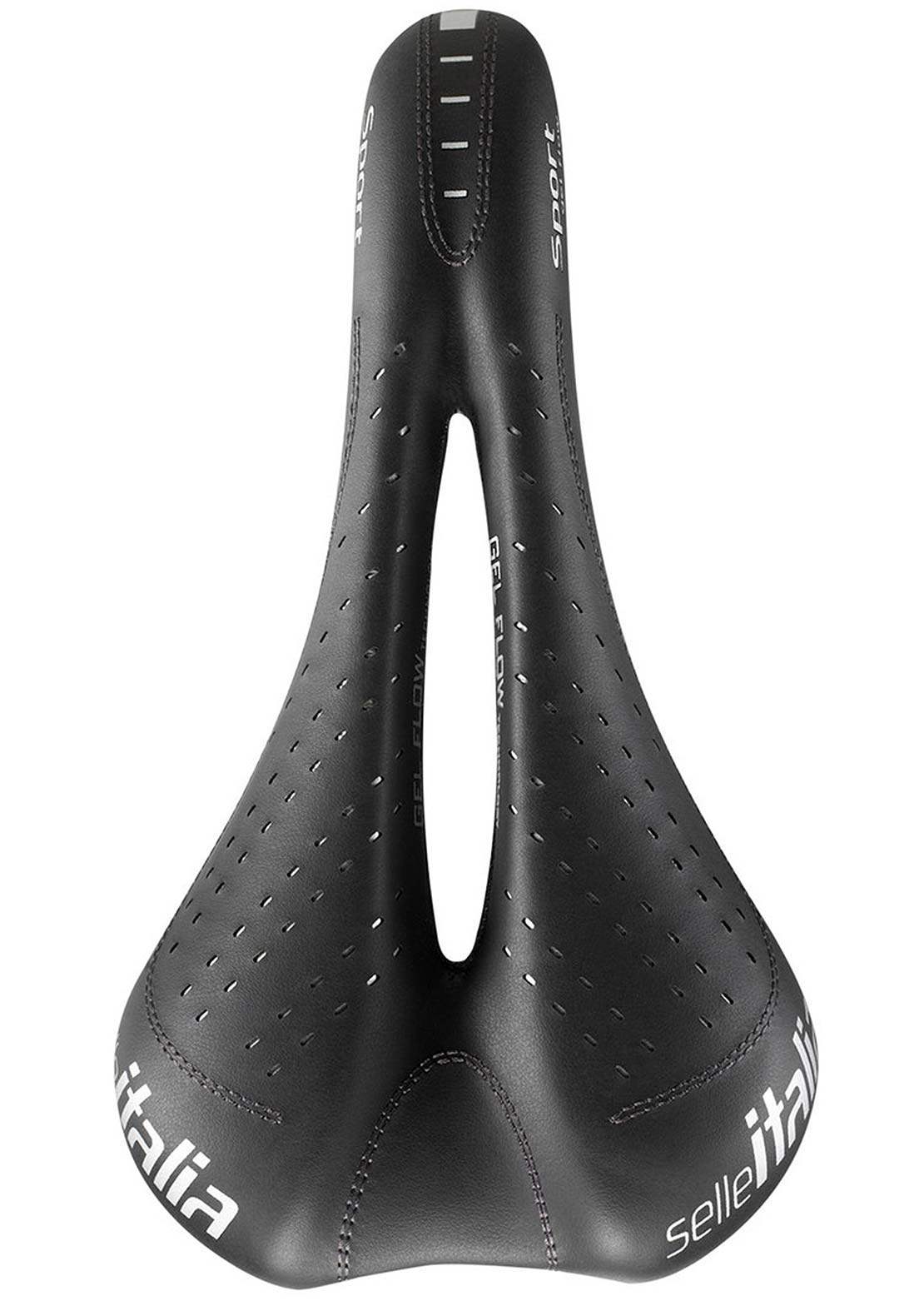 Selle Italia Sport Gel Flow Bike Saddle Black