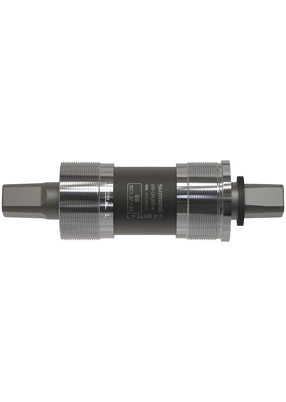 Shimano BB-UN300-K Square Taper JIS 68x127.5mm Spindles English Bottom Bracket