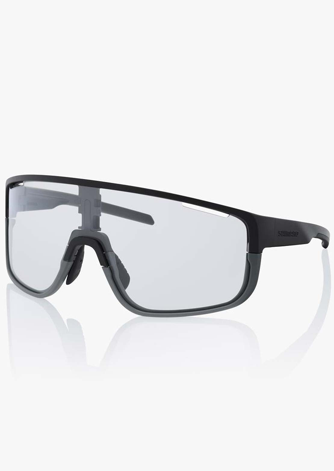 Shimano CE-550X Sunglass Matte Black/Grey Mirror/Clear