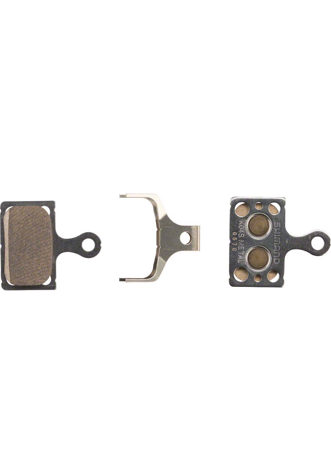 Shimano K04S-MX Disc Brake Pads and Springs