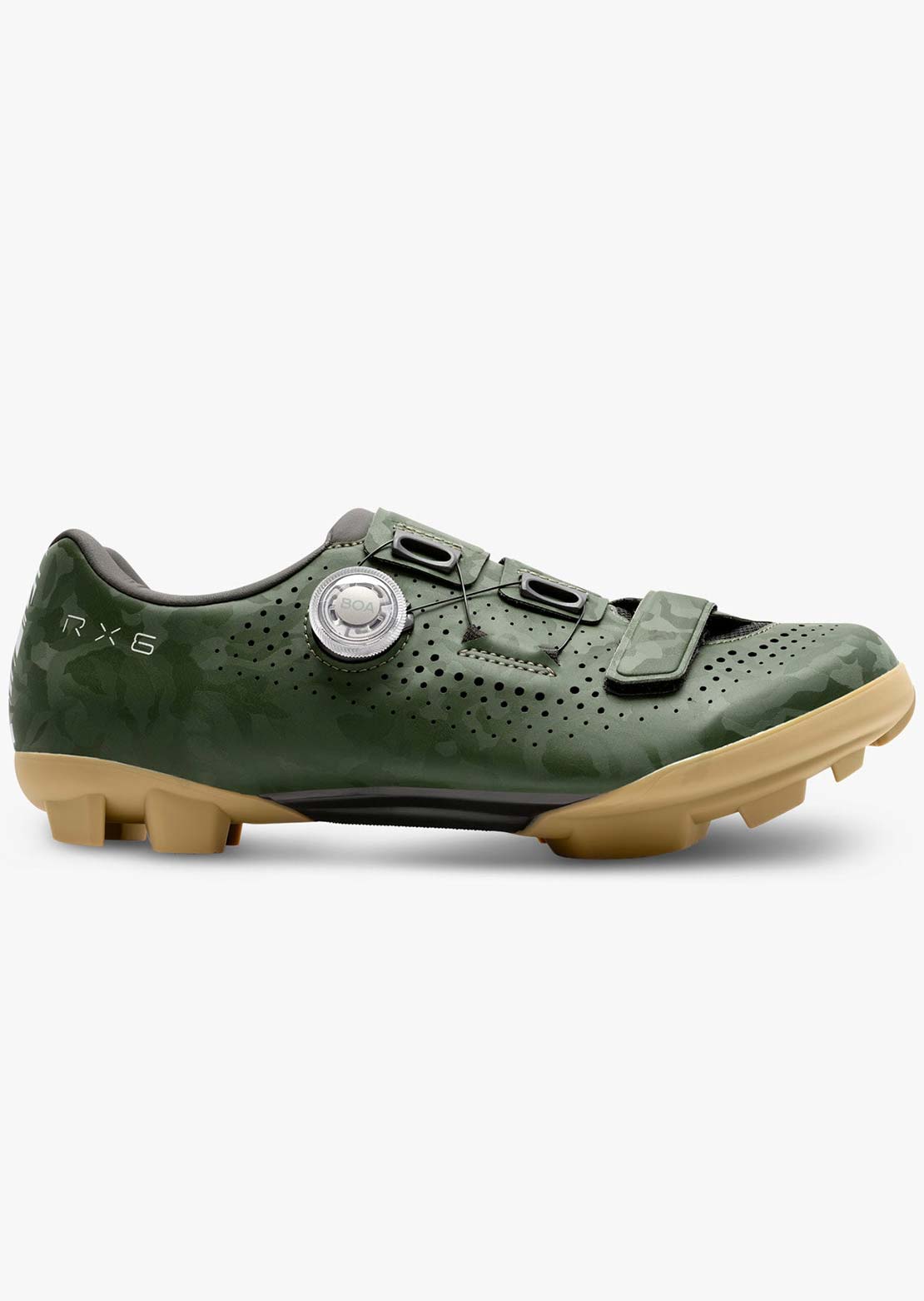 Shimano Men's SH-RX600 Gravel Bike Shoes Green