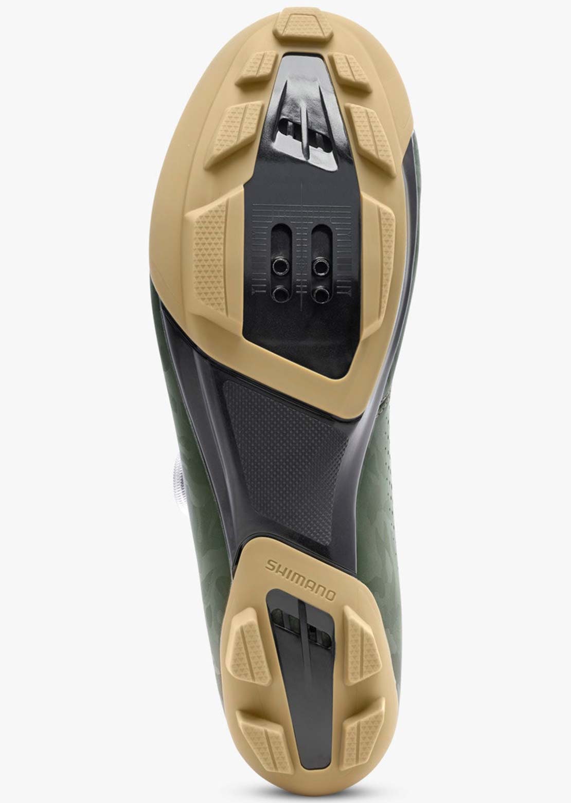 Shimano Men's SH-RX600 Gravel Bike Shoes Green