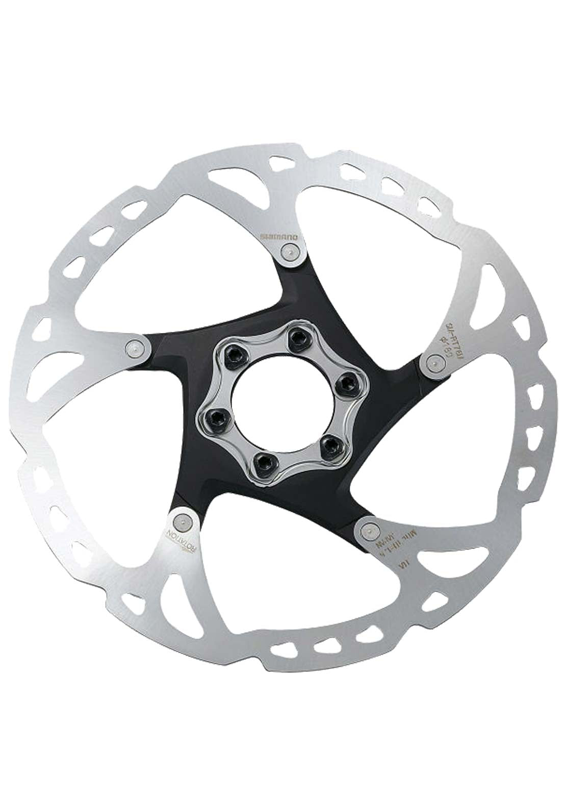 Shimano Rotor For Disc Brake SM-RT76 Deore XT M 180mm 6-Bolt Type