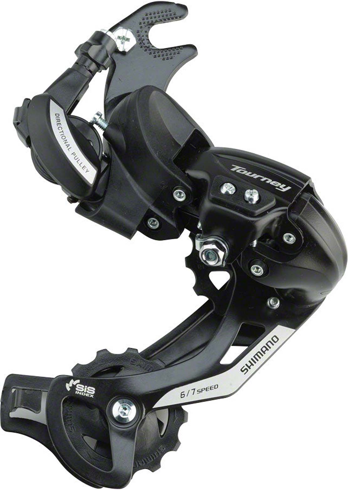 Shimano Tourney RD-TY500-SGS Rear Derailleur - 6 7 Speed Long Cage Black Dropout Claw Hanger