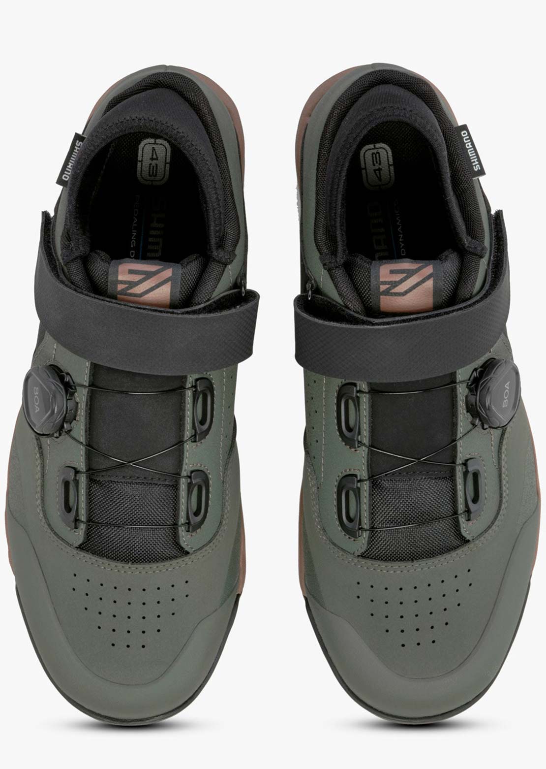 Shimano Unisex SH-GE900 Clipless Mountain Bike Shoes Olive