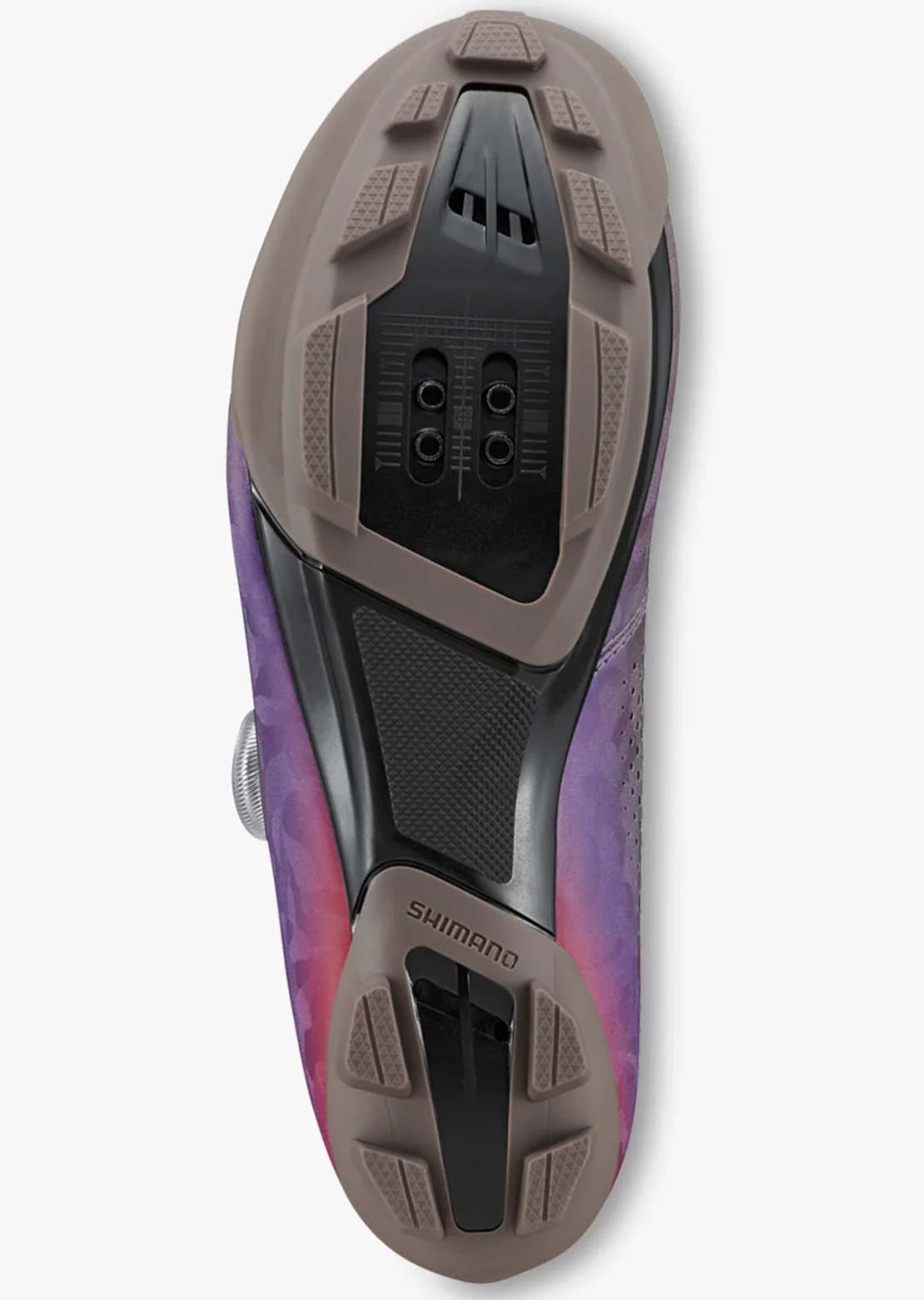 Shimano Women's SH-RX600W Clipless Cycling Shoes Gray Purple