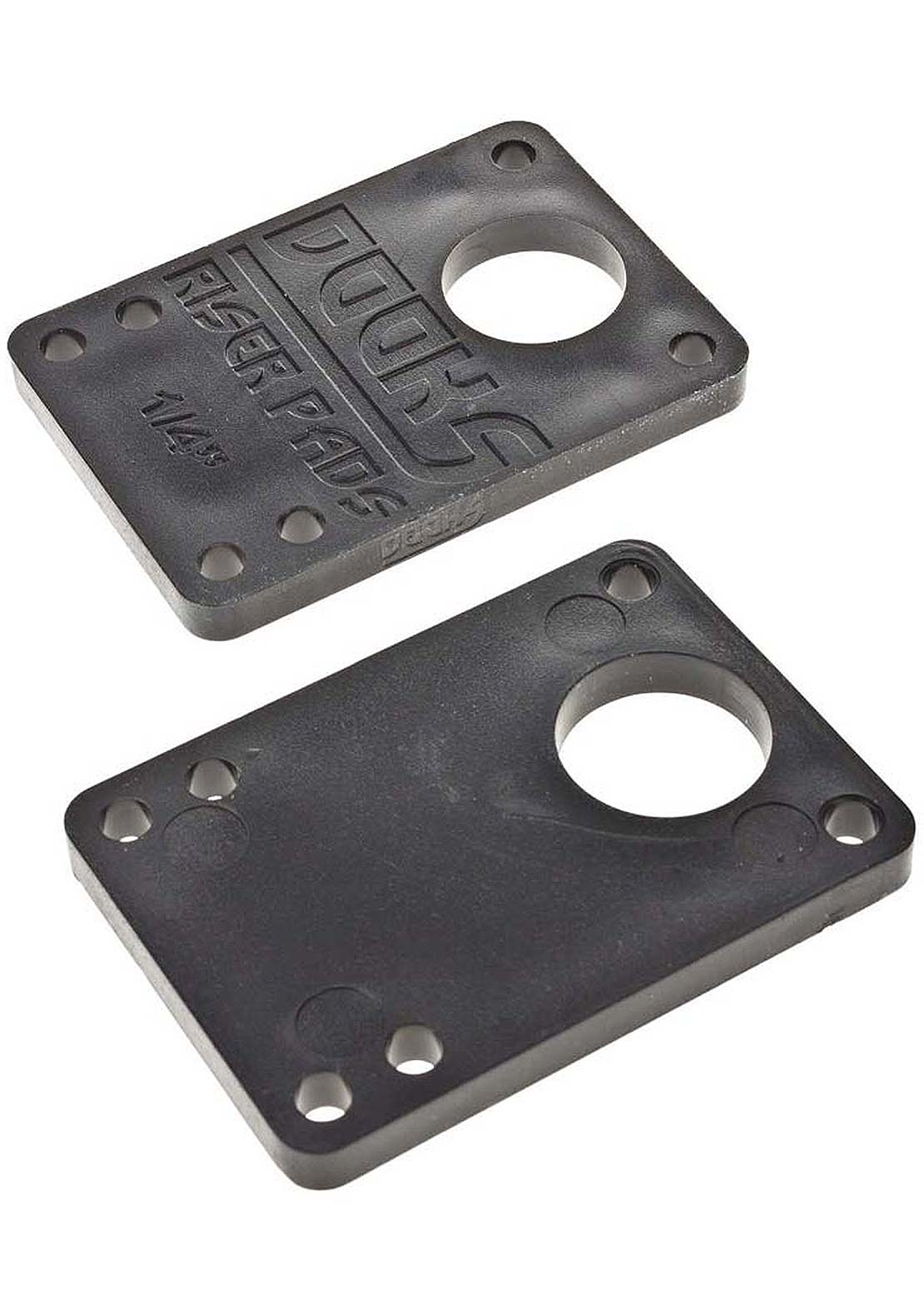Shorty's Silencers Skateboard Risers 5 Per Pack Black