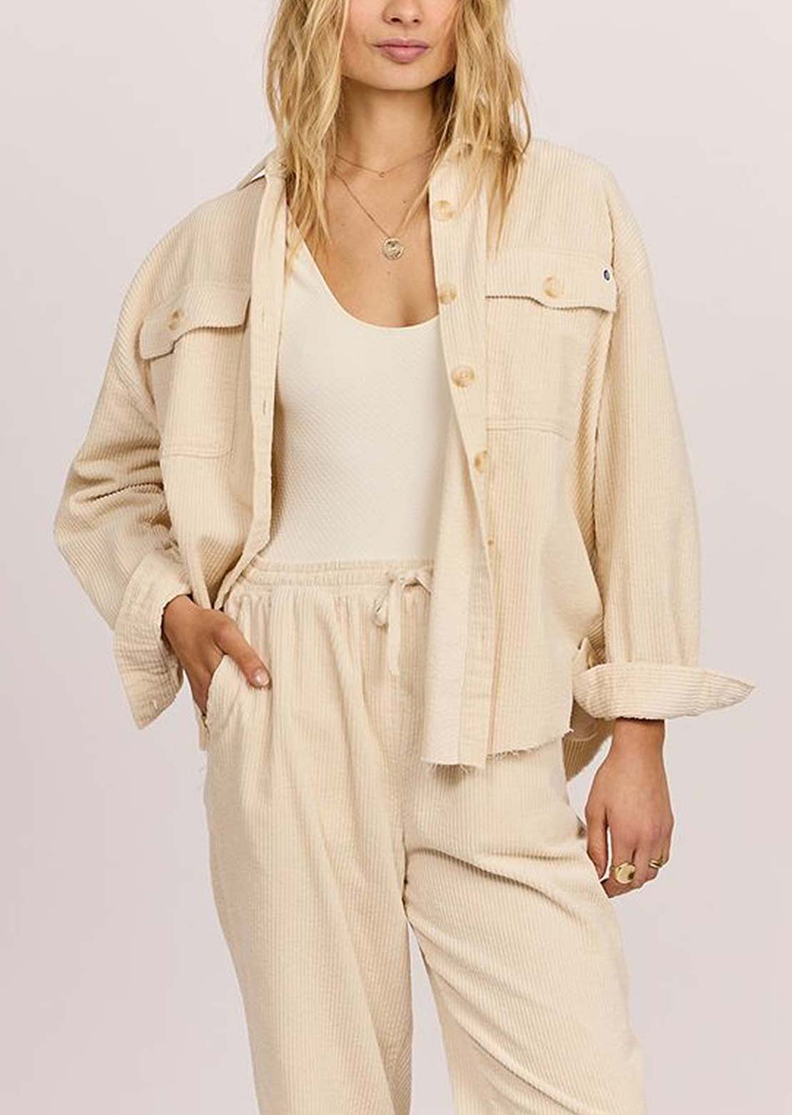 Sisstr Women's After Hours Cord Shacket