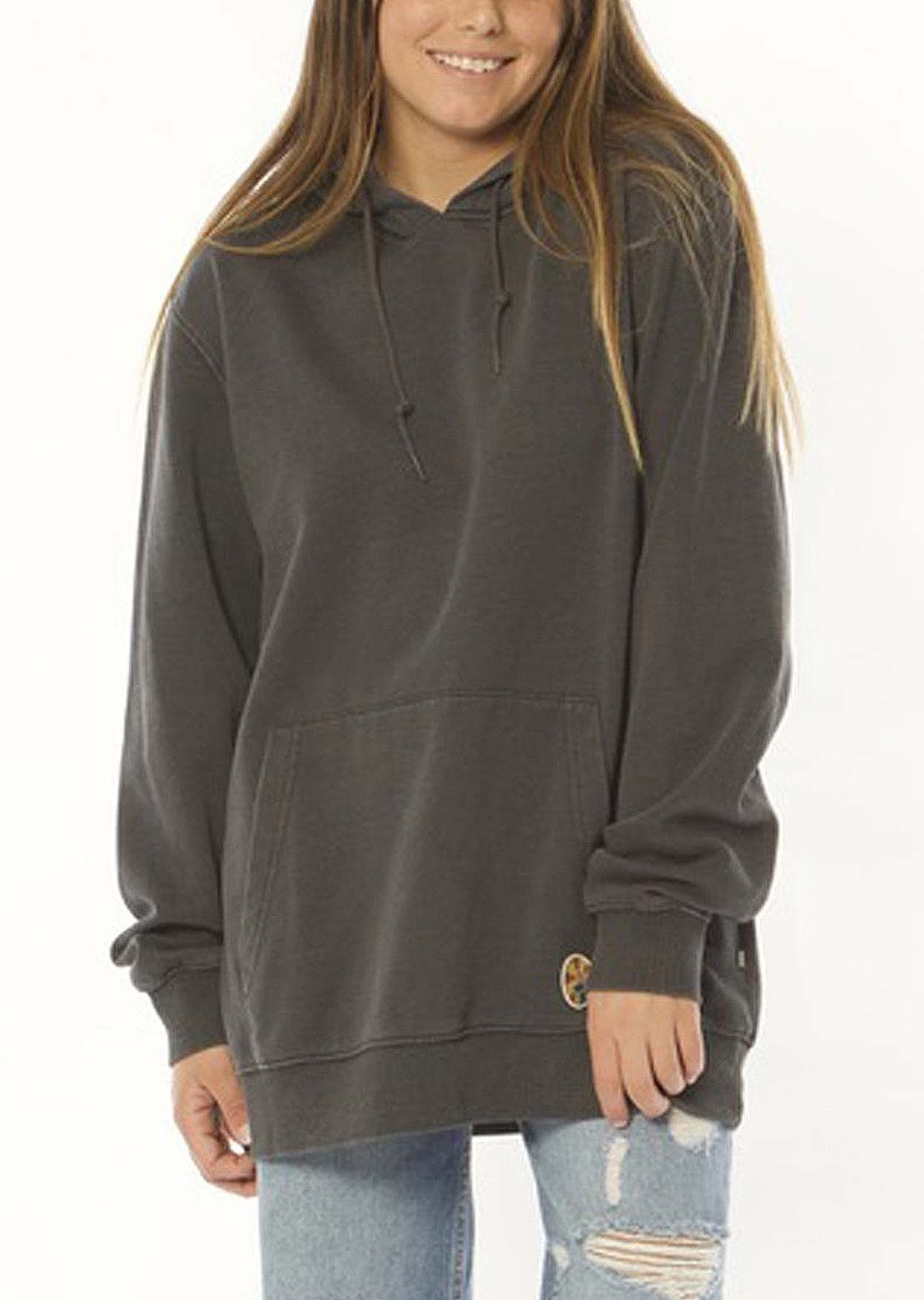 Sisstr Women&#39;s Clean Wave Fleece Long Sleeve Black Heather 2