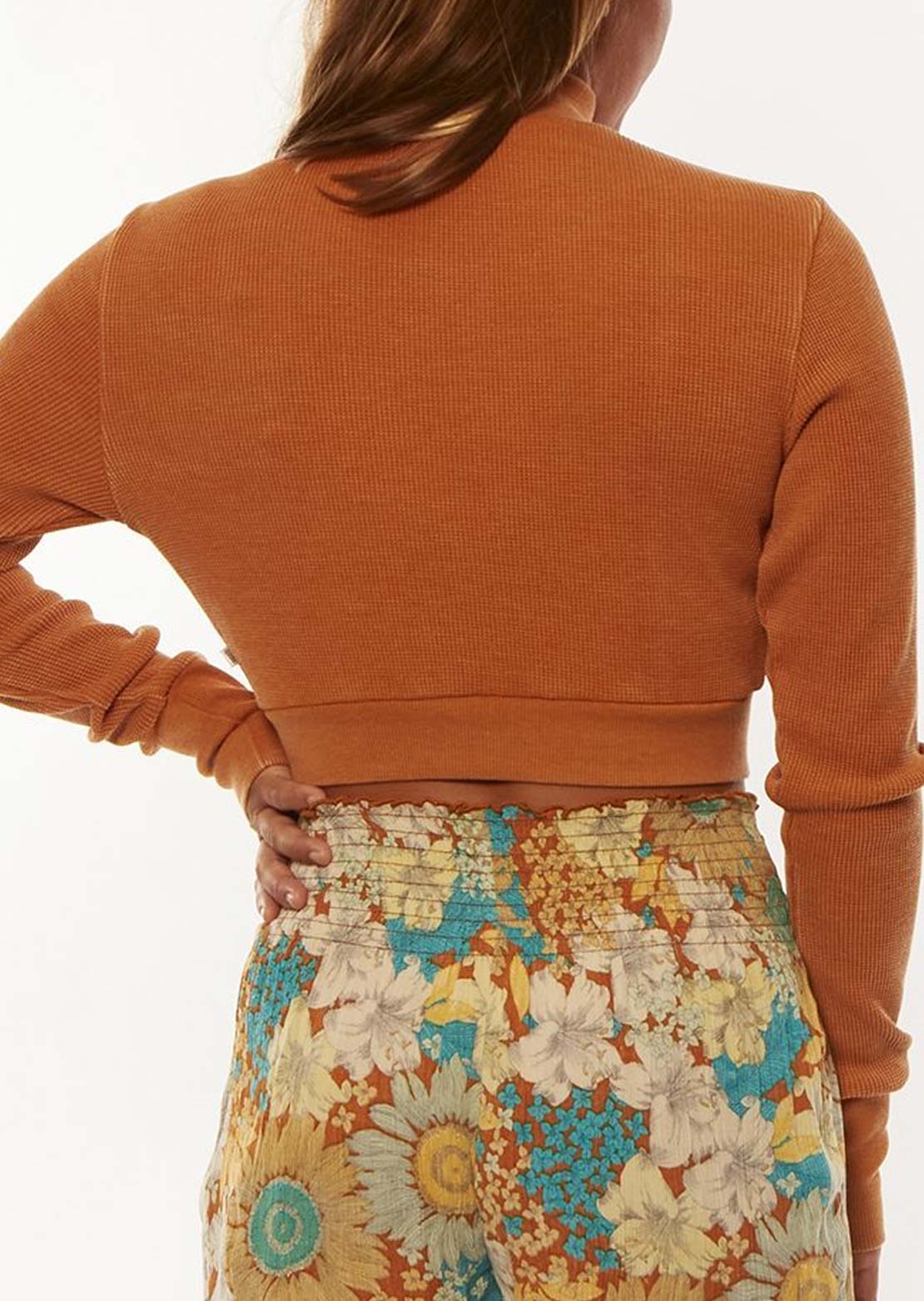 Sisstr Women's Deka Knit Long Sleeve Acorn