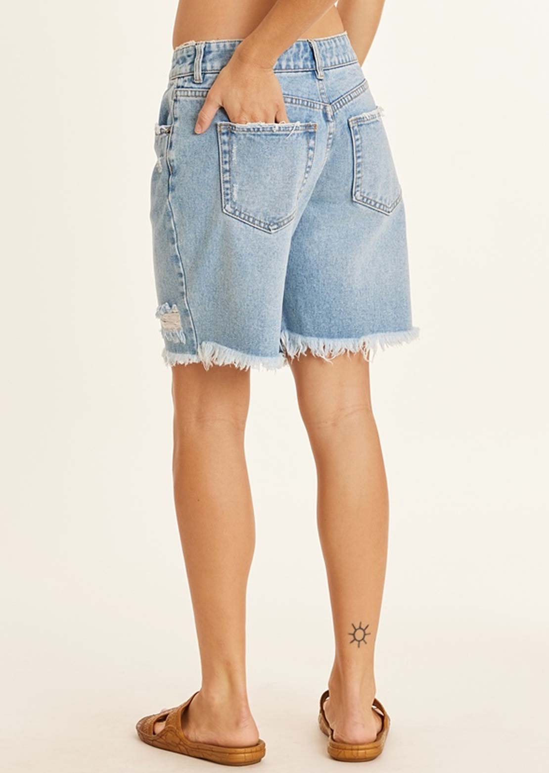 Sisstr Women's Rae Denim Shorts